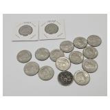 16 Susan B. Anthony Dollars