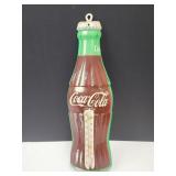 Vintage USA  Metal Coca Cola Thermometer 16.5" h
