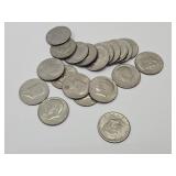 20 Kennedy Half Dollars