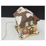 Vintage Hummel Light Up Village House- Works