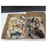 Lot Of Fishing Reels, Tackle & Lures See Pics