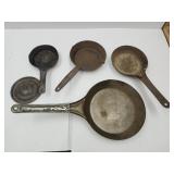Lot of Old Cowboy Skillets