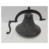 Cast Iron Dinner Bell 15" (No Yoke)
