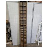 Vintage 52 Slot Cubby Box 10" x 72"