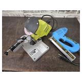 Chain Saw Sharpener & Electric Brad Gun