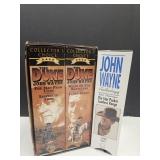 VHS Tapes: John Wayne The Duke & Lawless Range