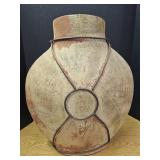 Heavy Stoneware 28" H Vase
