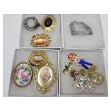 11 Vintage Pins