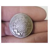 1864 Two Cent Coin