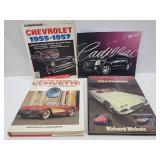 Vintage Car Books, Cadillac, Corvette, Chevrolet