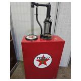 Vintage Texaco Oil Hand Crank Dispenser