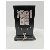 Vintage Posted Stamp Mechine W Keys 6.5x9"H