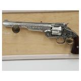 Recreatation Engraved Gun Prop W Display
