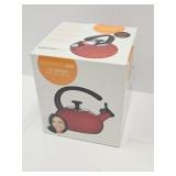 NIB Rachael Ray 1.5 Q Whistling Tea Kettle