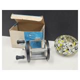 Unmarked Paperweight, Tomahawk Bx & Unmarked Reel