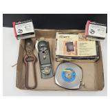 Hand Plate, Fuses, Tape Measure +