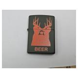 ZIPPO Lighter Never Used "BEER" Ad