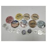 VTG Indiana Dog Tags, Cicero Button Collection