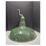 Porcelain Enamel Light Fixture 18" W