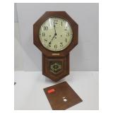 25 Yr Service Hamilton GM Clock-No Key