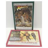 2 Framed Western Movie Prints 18x12" Butch Cassidy
