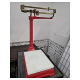Cast Iron & Brass Standard Supply Counter Scale