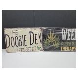 New Smoking Metal Signs 8" x 12"