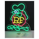 New Rat Fink LED Sign 11" x 13"
