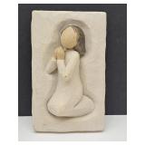 Willow Tree Prayer Plaque 5" H