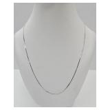 925 Sterling  Silver Chain 17"