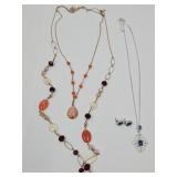2 Sets Studio 1886 Jewelry &  KJL Necklace