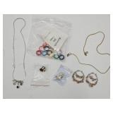 Jewelry, 925 Silver Necklace, Kenneth J Lane, Hoop