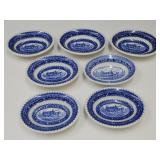 7 Baltimore Ohio Railroad Dining Cars Fruit Dishes
