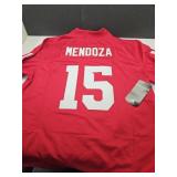 New Mendoza IU Adidas Stitched Jersey Sz L