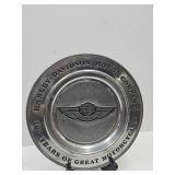 Harley Davidson Pewter Plate