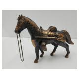 VTG Metal Horse- 8" x 6"T