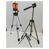 Rotary Laser Level & 2 Tripods