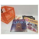 Record Albums W Crate