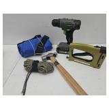 20 Volt Genesis Drill Good Battery NO CHARGER +