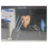 Signed PicHugh Jackman As Wolverine W Beckett COA