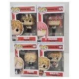 4 Funko Pop: CHAINSAW MAN