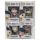 4 Funko Pops; BORUTO