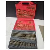 115 Piece Drill Bit Set with Red Case