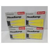 4 NIB Headlamp See Box Info