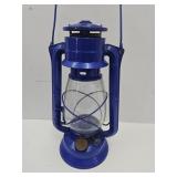 #865 CHEZ Blue Oil Lantern
