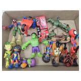 Lot Of Toys; The Hulk, Spiderman +