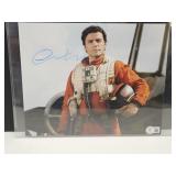 Sign Pic Oscar Isaac As Poe Dameron Beckett COA