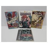 3 Manga Books & Evil Dead Play Station Game