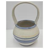 Wishon Harrell Pottery Basket Munice IN Artist