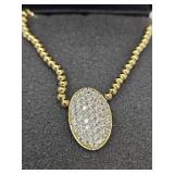 Gold Over Sterling Silver Necklace